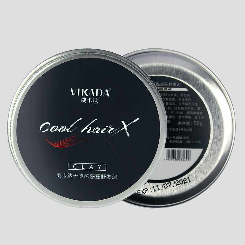 Men's Styling Odorless Hair Mud Fixing Natural Fluffy Long-Lasting Styling Gel Cream