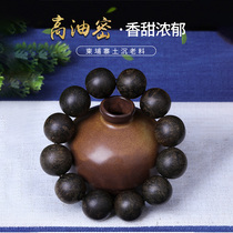 Longhua Xuan natural high oil Cambodian old material agarwood beads male Ladies play rosary bracelet