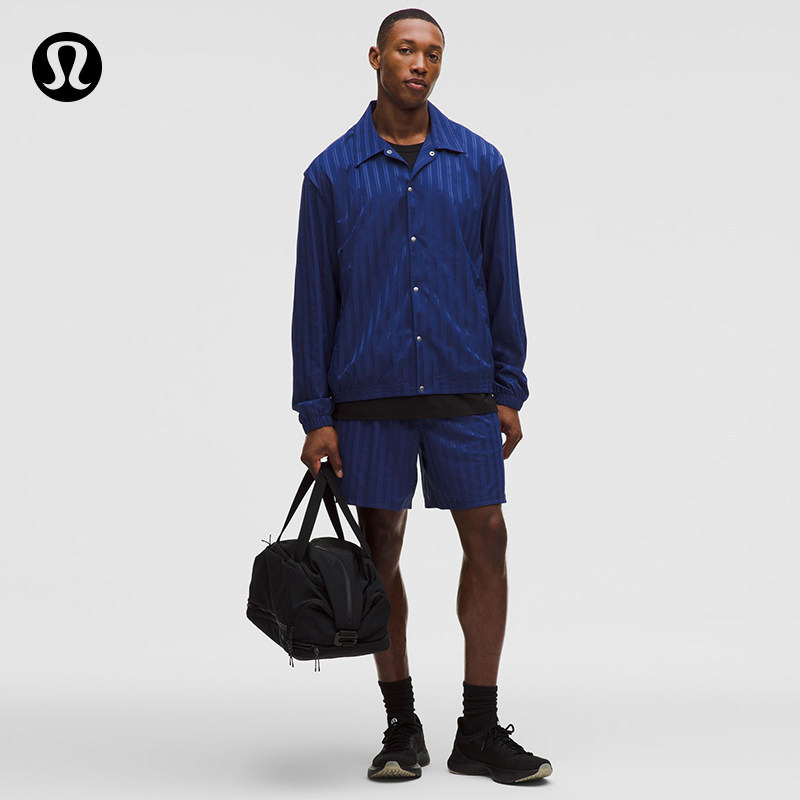Satin Stripe Men's Satin Striped Shorts 7 *Unlined丨Lululemon丨Lm7Bu6S
