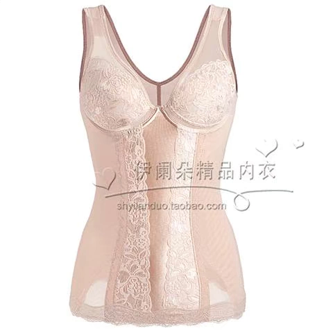 Với áo ngực corset ngọn cơ thể vest kích thước lớn sau sinh bụng corset corset đồ lót phụ nữ phần mỏng thoáng khí