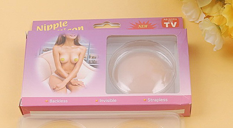 Silicone núm vú dán núm vú vô hình quầng vú dán ngực Chống va chạm chống chói váy cưới thoáng khí không thấm nước áo ngực tàng hình