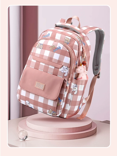 Ранец, сумка через плечо, вместительный и большой универсальный рюкзак со сниженной нагрузкой, для средней школы