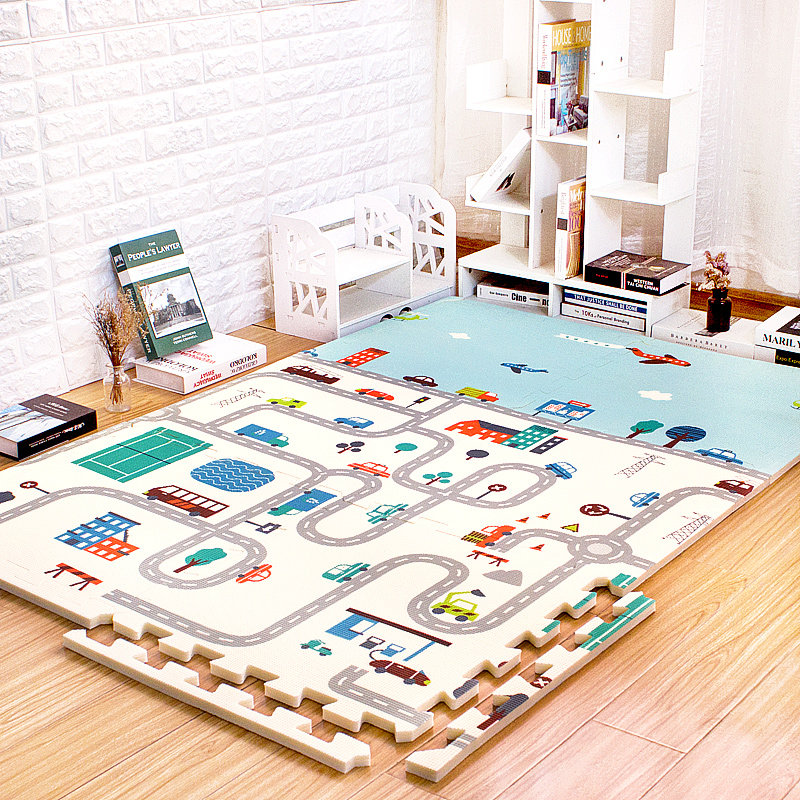 XPE Baby Crawling Cushion Splicing Foam Ground Mat Climbing cushions Thickening Home Baby Boy Living Room Bedroom 60x60