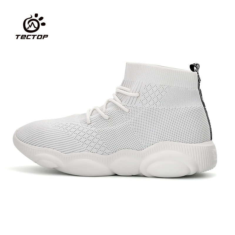 TTECOP fashion printed decoration with lovers breathable cotton rubber abrasion resistant sole casual male and female shoes