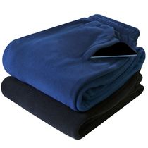 simboo Seavo autumn and winter fleece pants mens thick warm pants Womens fleece pants fleece guard pants