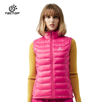 Clearance S size autumn and winter warm down jacket womens waistcoat vest down jacket warm vest jacket