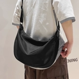 Универсальная вместительная и большая сумка на одно плечо для отдыха, в корейском стиле