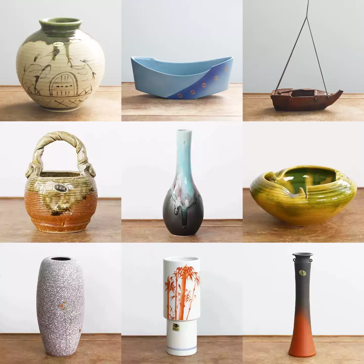 全新日本進口池坊華道生花立花銅器日式插花銅製花器古典花瓶擺件