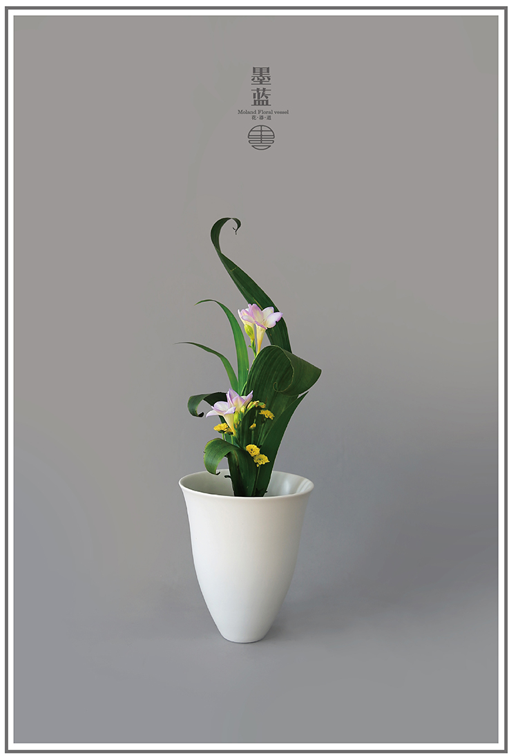 Nhật Bản nhập khẩu Chi Fang cắm hoa cắm hoa phong cách Nhật Bản hoa đường Zen nhẹ sang trọng gốm sáng tạo hoa khô trang trí bình hoa - Vase / Bồn hoa & Kệ thùng trồng cây