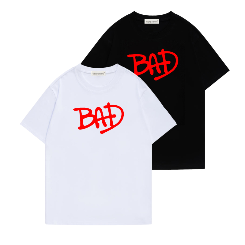 Michael Jackson Bad Michael Jackson Pure Cotton Unisex Crew Neck Short Sleeve T-Shirt Summer Clothing Michael Jackson Bad Michael Jackson Pure Cotton Unisex Crew Neck Short Sleeve T-Shirt Summer Clothing