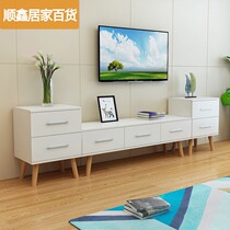 TV cabinet side cabinet living room single side cabinet TV cabinet coffee table combination easy TV cabinet combination