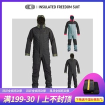 Toxic EXDO]W21 Airblaster(AB) mens snowboard suit waterproof warm conjoined set