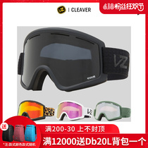 Easy to poison EXDO] W22 Vonzipper (VZ) Veneer Ski female anti-fog skiing glasses Mens snow glasses