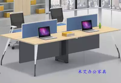 New simple conference table long table long Computer Modern staff desk training negotiation boss desk