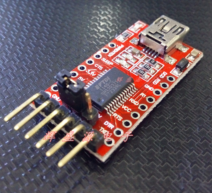 FT232RL module USB transfer TTL support 3 3V 5V Download line mini interface FT232RL