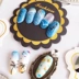Một mảnh thẻ hiển thị trang trí Nhật Bản khung hình công cụ làm móng tay retro trang trí cửa hàng Nail bảng trưng bày - Công cụ Nail
