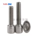 M14 304 Thép không gỉ Hình lục giác Ổ cắm Xylanh Trục vít Đầu cốc Đầu Vít Vít Chốt Chốt kéo dài - Chốt