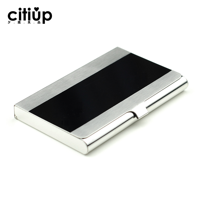 Men Business Name Film Clip Ladies Fashion Big Capacity Creative Name box Lettering Exhibition Gift Customize Logo