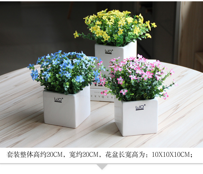 The Send + simulation flowers stars by with false ceramic basin suit bookshelf for wash one tea table and fresh flower pot