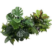 Simulated green plants reeds turtle leaves flower troughs flower boxes fences custom flower arrangements hotel shopping malls shop plant wall decorations