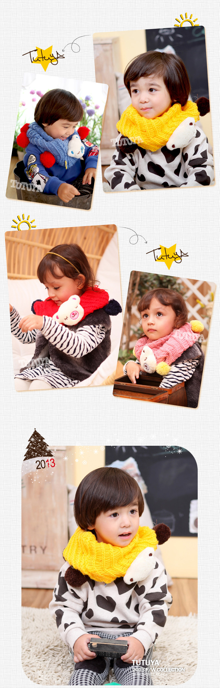 Echarpe enfant en de laine - Ref 2140930 Image 7