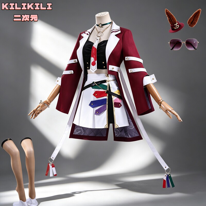 Jockey Girl Youth Forever Cosplay Costume: Risen Academy Navy Collar Cute Style Cosplay Two-Dimensional Anime Costume