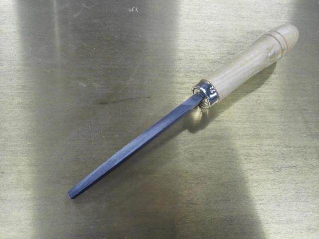 Jiu Ge wood tools 4 inch 100 mm triangular file special for small teeth