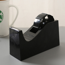 Small tape paper seat color cutter gift packaging tape tape seat fashion creativity Japanese black ultra-pacifier