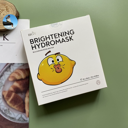 Spot New Zealand Australian Bioe Mask Bio-E лимонный экстракт фермент маска Увлажняющая ярко-белая топа 10 таблетки