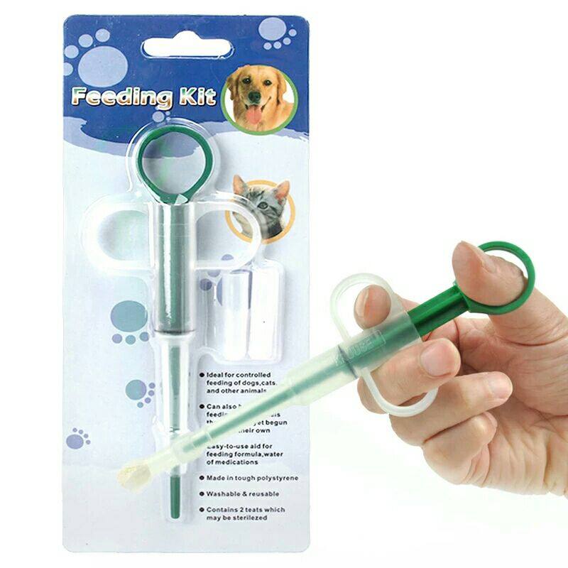 Pet Feed Cat Golden Mao Teddy Dog Solid Liquid Needle Feed Rod Drip Drip Feed