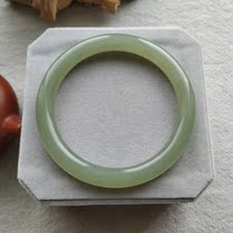  Hetian Jade Ice Jelly Lake Green Bracelet