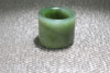Xinjiang Hotan jade seed raw stone finger wrench men's and women's jade ring jade ring jade accessories wrench