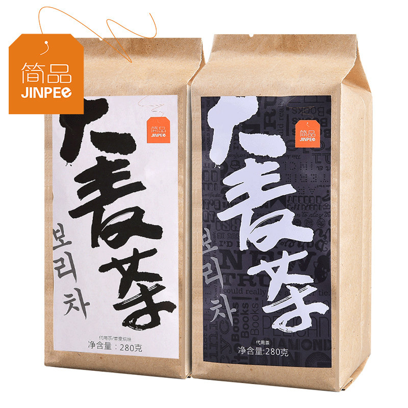 简品100简品大麦茶 浓香型组合原味烘焙大麦茶袋泡茶2袋装包邮