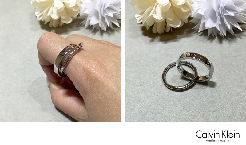 Bague mixte CALVIN KLEIN  CALVIN KLEIN en Acier au titane - Ref 3088965 Image 10