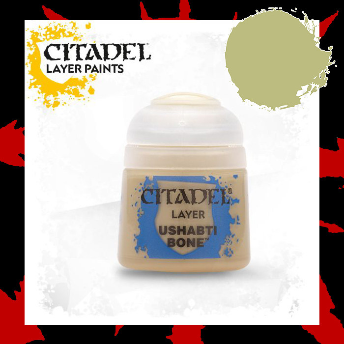 Chaos Casting] Warhammer hierarchy lacquer Layer Ushabti Bone uchabit bone white