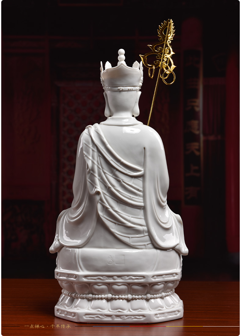 Yutang dai ceramic like like ksitigarbha bodhisattva earth treasure of Buddha enshrined that occupy the home furnishing articles of Chinese style living room decorative arts and crafts