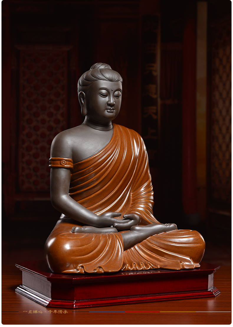 Ceramic production is pulled from the shelves 】 【 tathagata household consecrate Buddha furnishing articles/shakyamuni Buddha