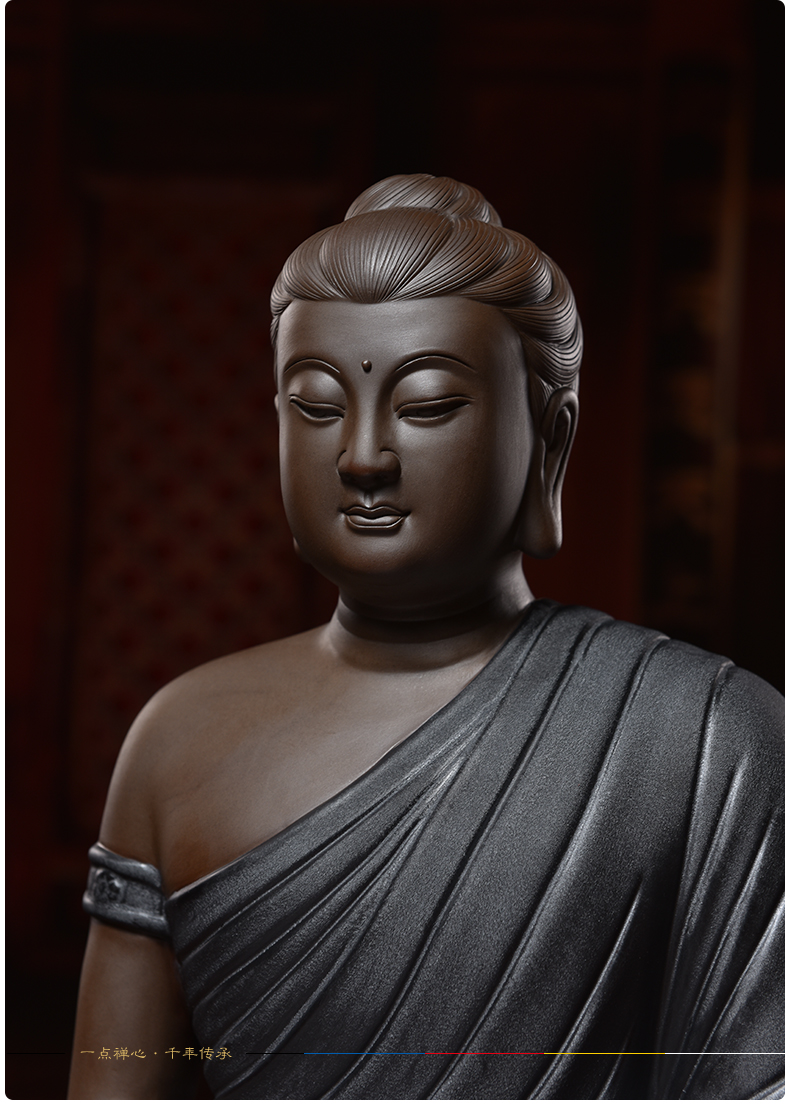 Ceramic production is pulled from the shelves 】 【 tathagata household consecrate Buddha furnishing articles/shakyamuni Buddha