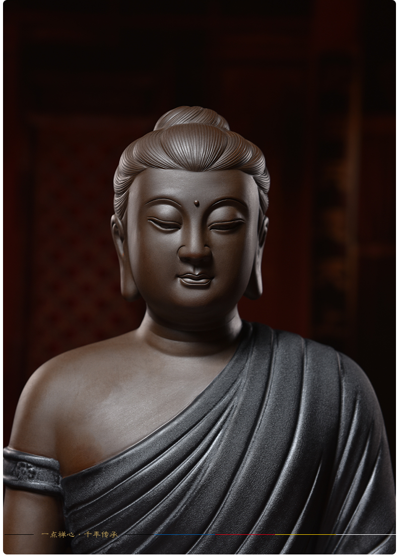 Ceramic production is pulled from the shelves 】 【 tathagata household consecrate Buddha furnishing articles/shakyamuni Buddha