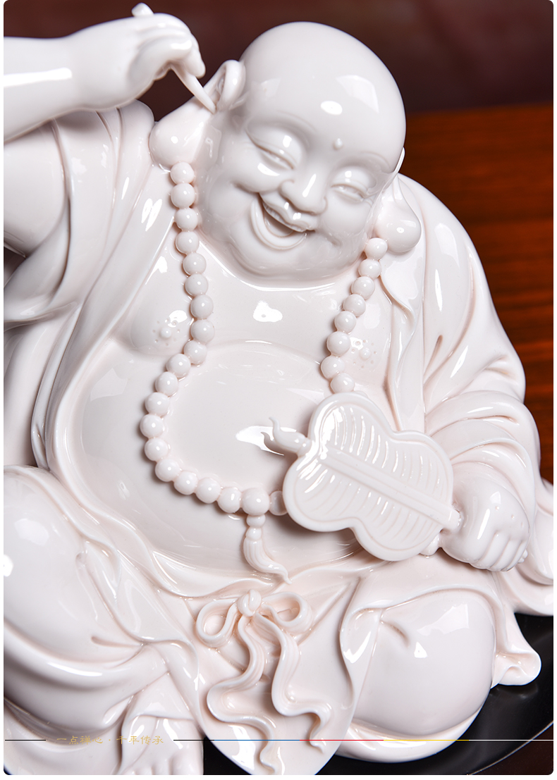 Yutang dai dehua porcelain its art and heavily laughing Buddha statute honors that occupy the home furnishing articles you relaxedin maitreya