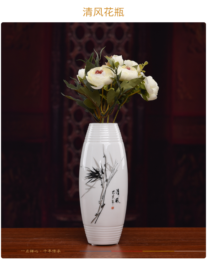 Yutang dai hand - made ceramic floret bottle.net consecrate Buddha with supplies before Buddha goddess of mercy bottle for vases, home furnishing articles