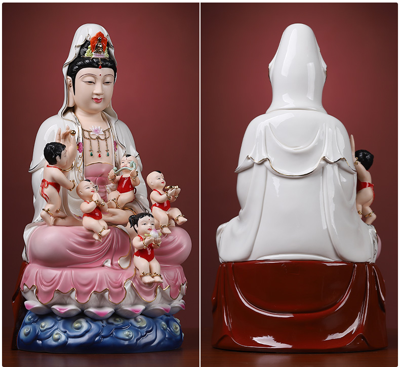 Yutang dai ceramic SongZi view video home for kwan Yin - statute dedicated home for furnishing articles at home