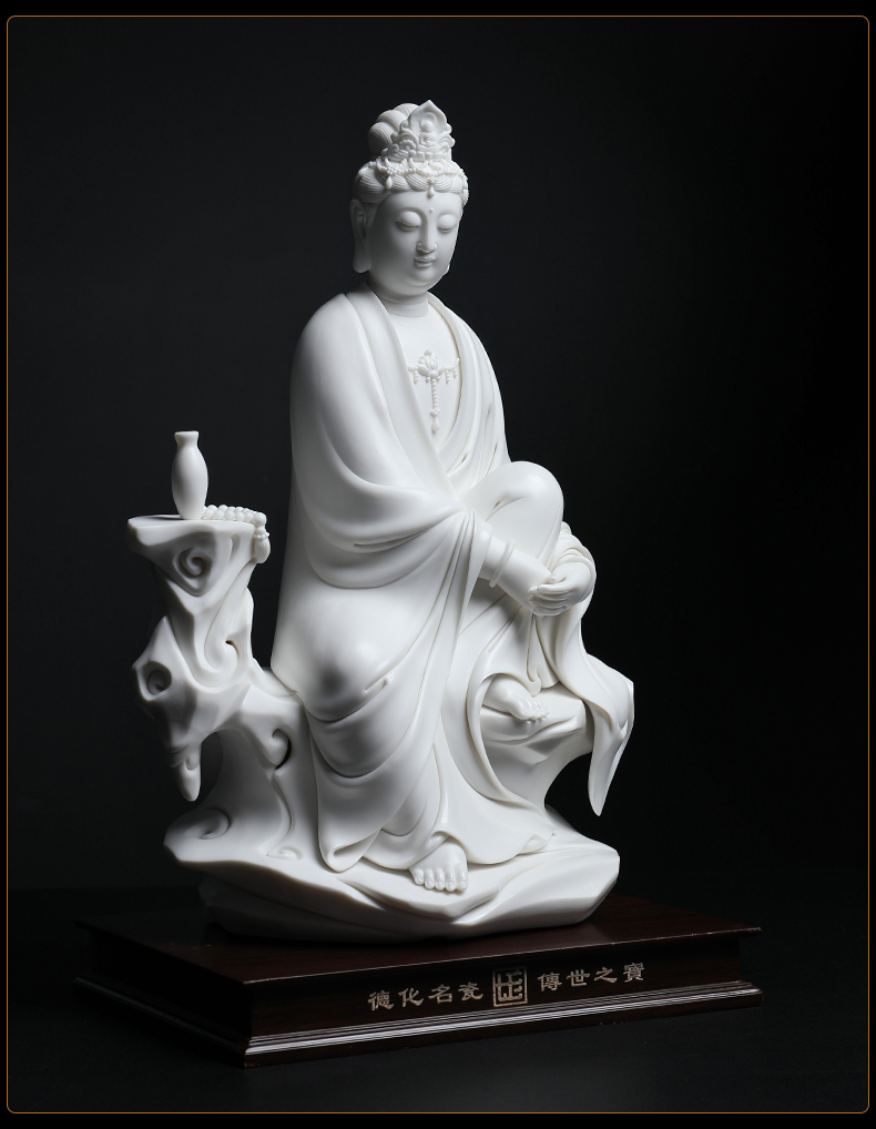 Yutang dai guanyin Buddha enshrined jian - pin Lin household ceramics handicraft furnishing articles by rock guanyin/D26-21