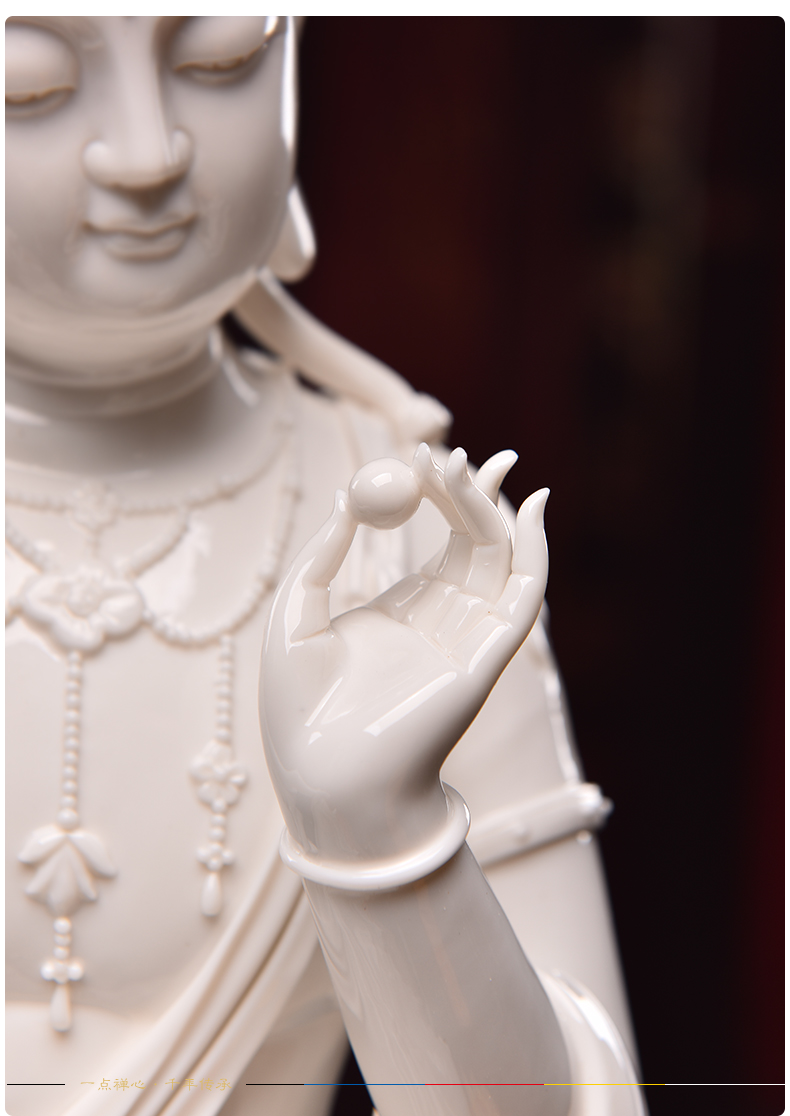 Yutang dai the scriptures at lotus sound bodhisattva guanyin ceramic like Buddha its art furnishing articles