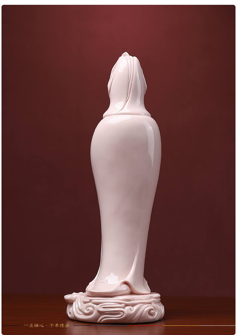 Yutang dai household dehua white porcelain avalokitesvara consecrate figure of Buddha that occupy the home furnishing articles/xiangyun graciousness the goddess of mercy corps