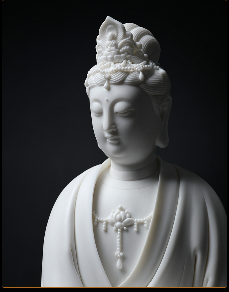 Yutang dai guanyin Buddha enshrined jian - pin Lin household ceramics handicraft furnishing articles by rock guanyin/D26-21