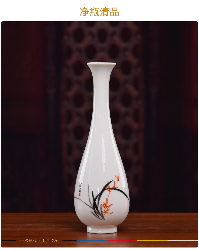 Yutang dai hand - made ceramic floret bottle.net consecrate Buddha with supplies before Buddha goddess of mercy bottle for vases, home furnishing articles