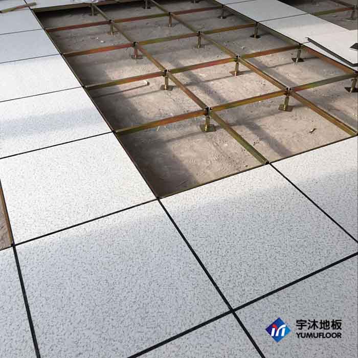 Shanghai anti-static floor computer room anti-static floor raised floor anti-cracking PVC surface 600x600