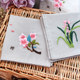 Su embroidery diy beginner handkerchief embroidery diy material package creative handmade gift antique ຜ້າເຊັດມື embroidered double-sided