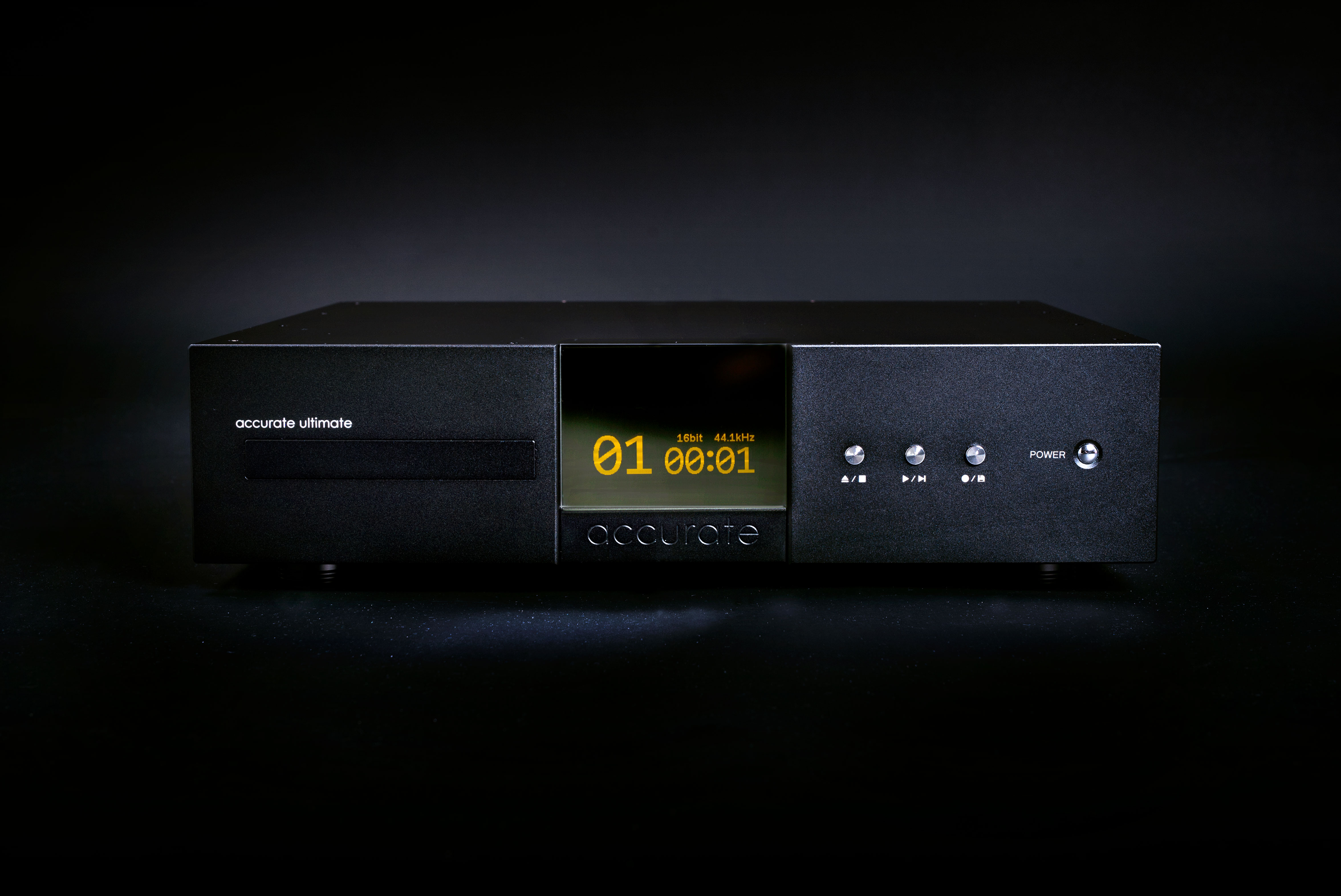 Precision MBP-N1000 CD player, MPD hard disk player, Roon server streaming player